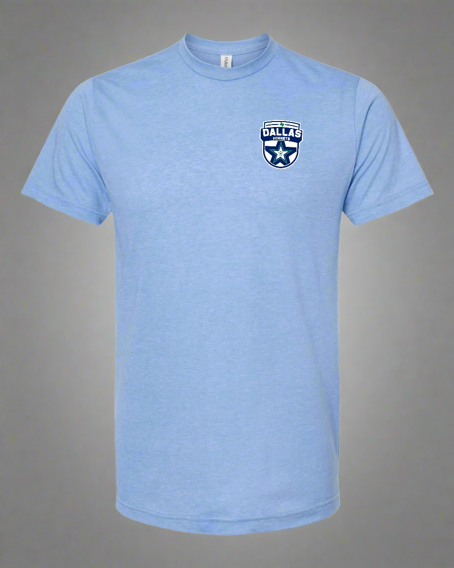 Oversized Dallas Light Blue Unisex Tee