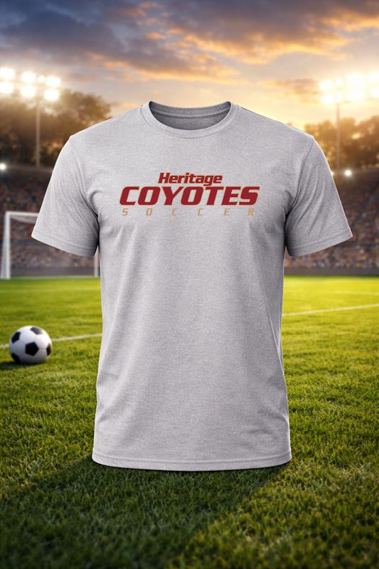 Heritage Coyotes Soccer Tee